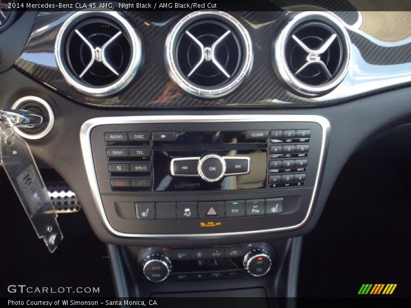 Controls of 2014 CLA 45 AMG