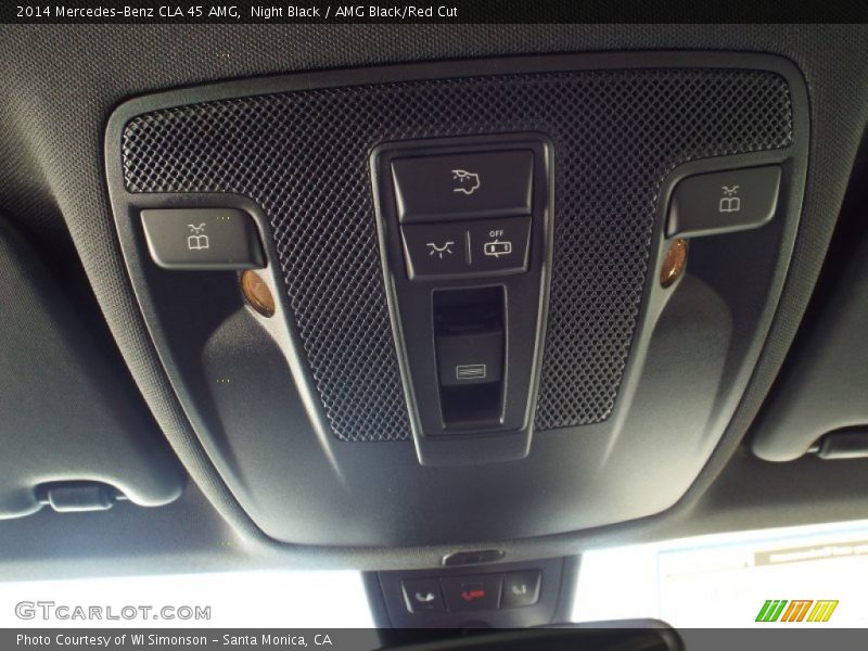 Controls of 2014 CLA 45 AMG