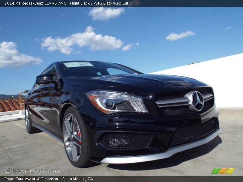 Front 3/4 View of 2014 CLA 45 AMG