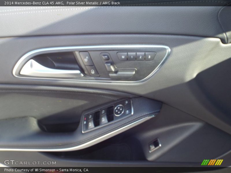 Polar Silver Metallic / AMG Black 2014 Mercedes-Benz CLA 45 AMG