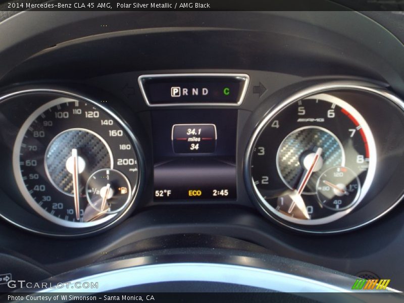  2014 CLA 45 AMG 45 AMG Gauges