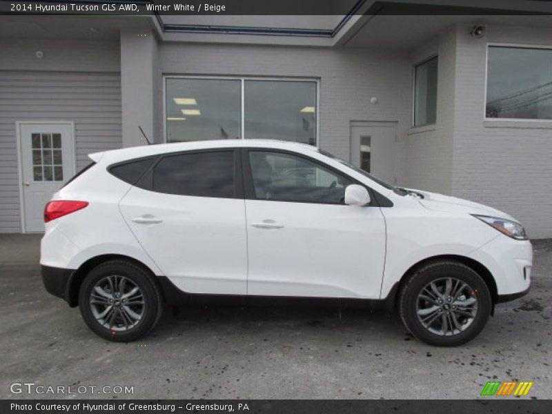 2014 Tucson GLS AWD Winter White