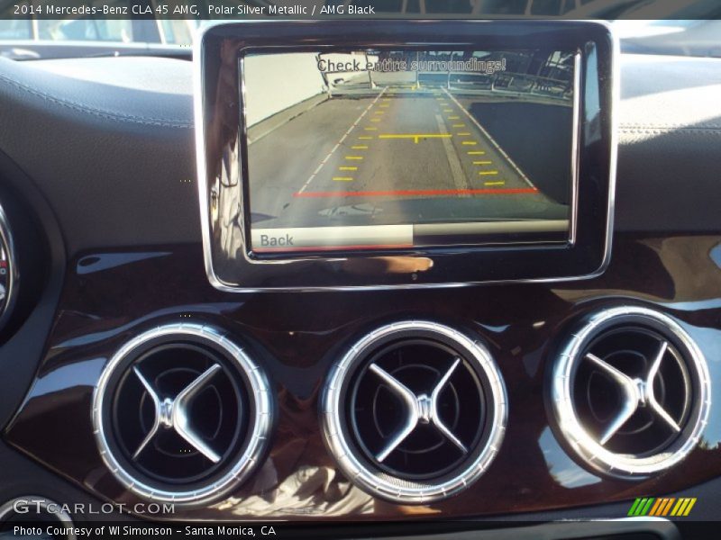 Polar Silver Metallic / AMG Black 2014 Mercedes-Benz CLA 45 AMG