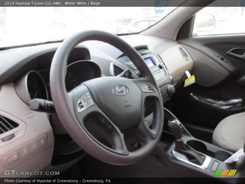  2014 Tucson GLS AWD Steering Wheel