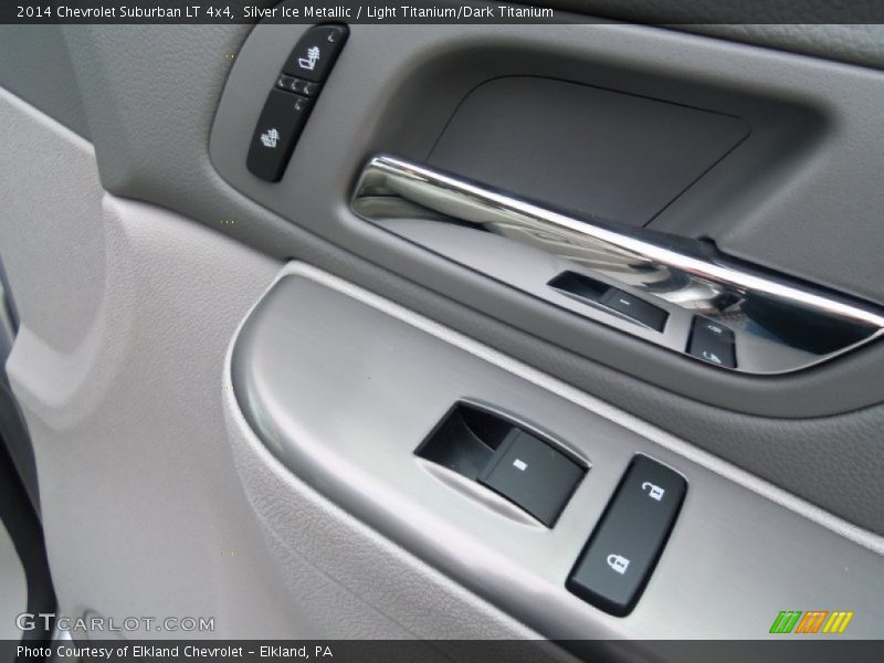Silver Ice Metallic / Light Titanium/Dark Titanium 2014 Chevrolet Suburban LT 4x4