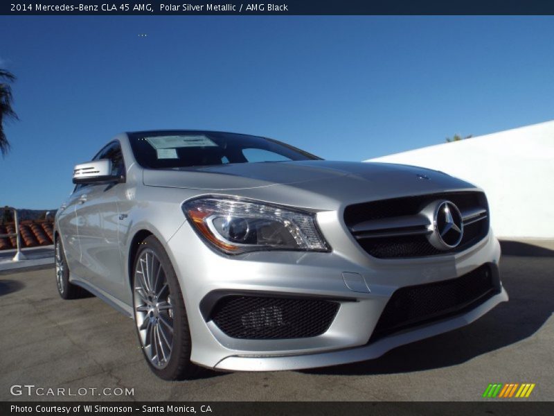 Front 3/4 View of 2014 CLA 45 AMG