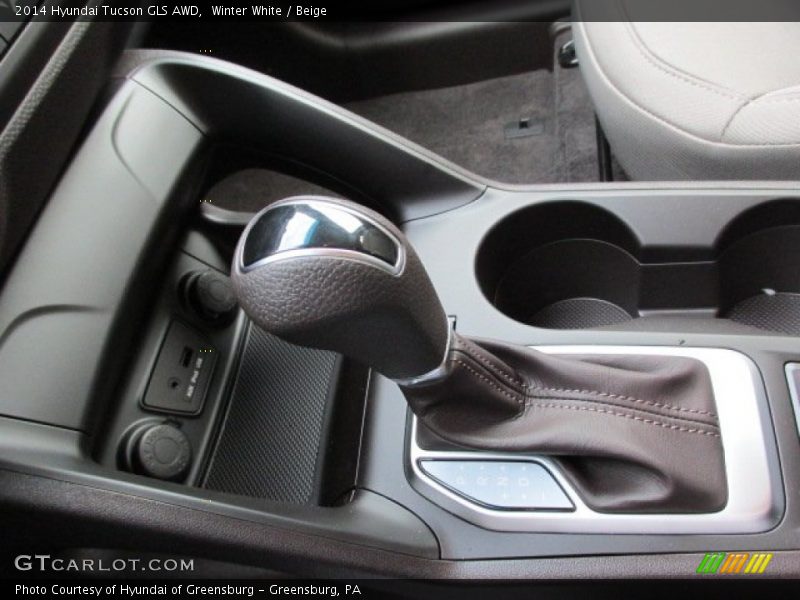  2014 Tucson GLS AWD 6 Speed Shiftronic Automatic Shifter