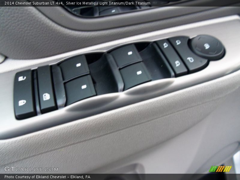 Silver Ice Metallic / Light Titanium/Dark Titanium 2014 Chevrolet Suburban LT 4x4