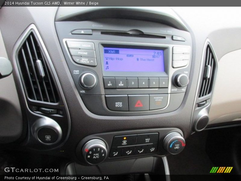 Controls of 2014 Tucson GLS AWD