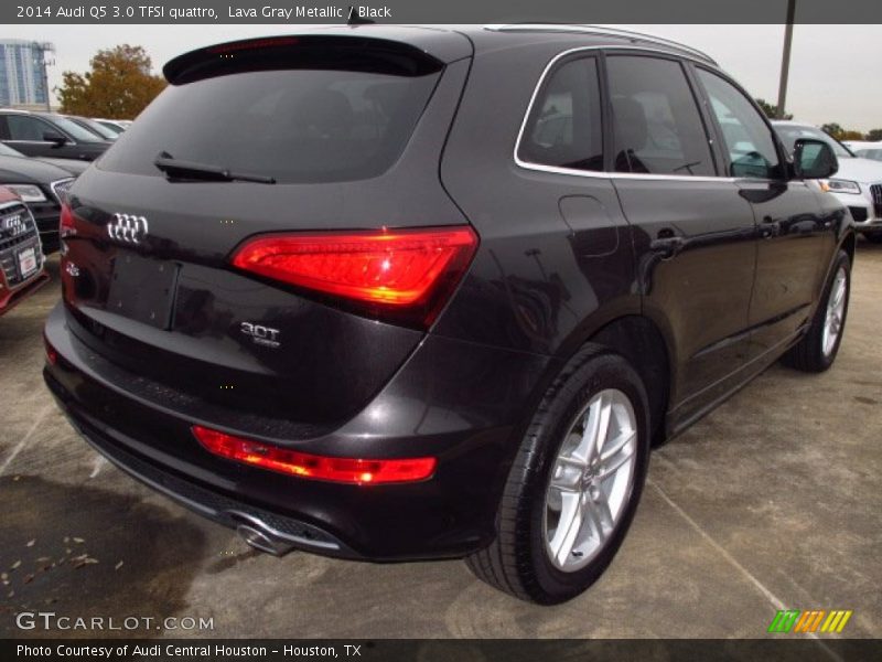Lava Gray Metallic / Black 2014 Audi Q5 3.0 TFSI quattro