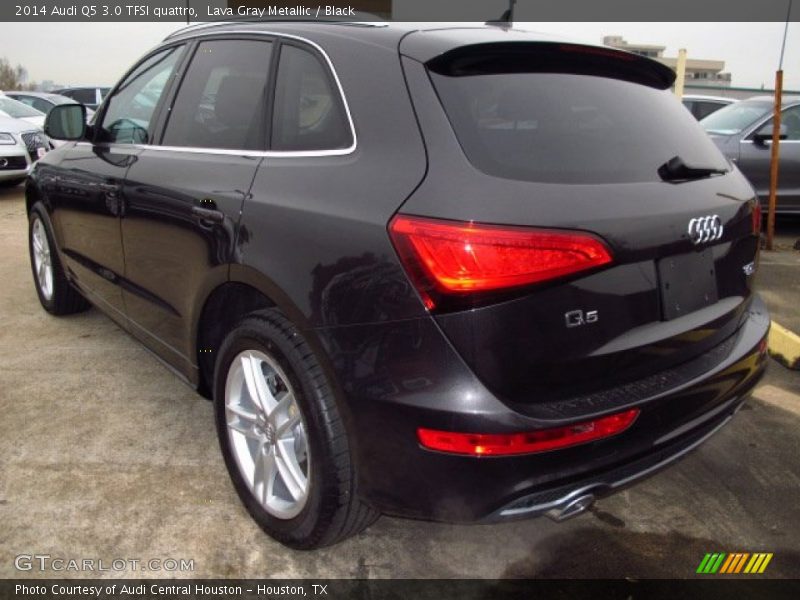 Lava Gray Metallic / Black 2014 Audi Q5 3.0 TFSI quattro