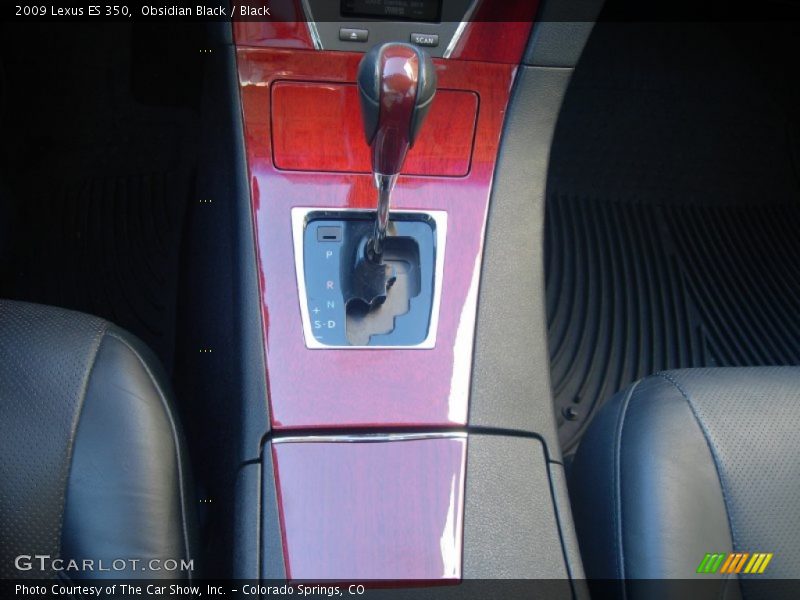Obsidian Black / Black 2009 Lexus ES 350