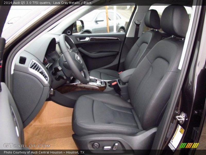 Lava Gray Metallic / Black 2014 Audi Q5 3.0 TFSI quattro