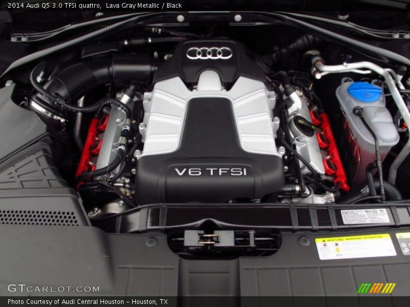 Lava Gray Metallic / Black 2014 Audi Q5 3.0 TFSI quattro