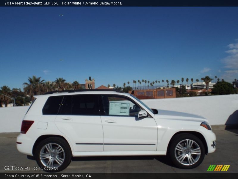 Polar White / Almond Beige/Mocha 2014 Mercedes-Benz GLK 350