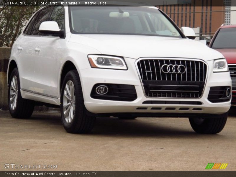 Ibis White / Pistachio Beige 2014 Audi Q5 2.0 TFSI quattro