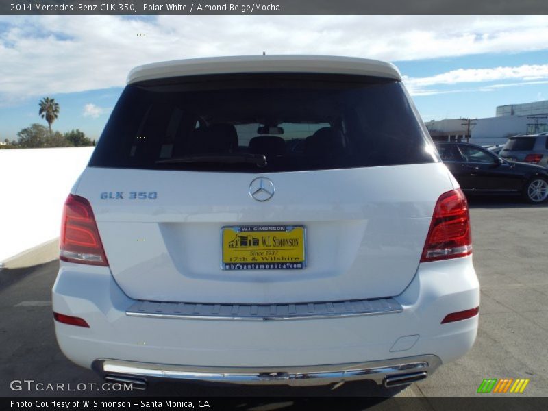 Polar White / Almond Beige/Mocha 2014 Mercedes-Benz GLK 350