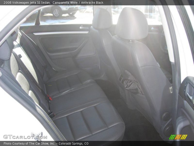 Campanella White / Anthracite Black 2008 Volkswagen Jetta SE Sedan