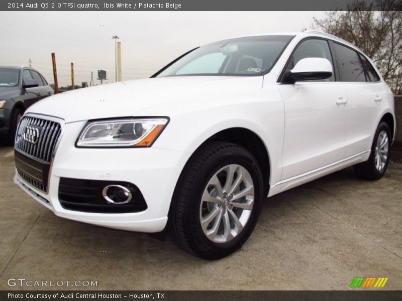 Ibis White / Pistachio Beige 2014 Audi Q5 2.0 TFSI quattro