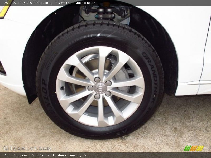 Ibis White / Pistachio Beige 2014 Audi Q5 2.0 TFSI quattro