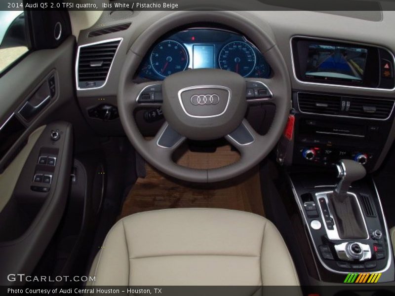 Ibis White / Pistachio Beige 2014 Audi Q5 2.0 TFSI quattro