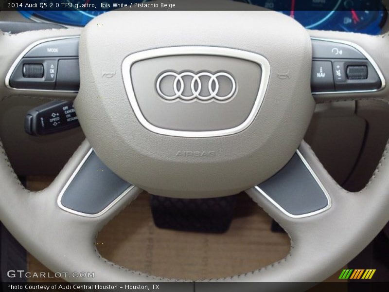 Ibis White / Pistachio Beige 2014 Audi Q5 2.0 TFSI quattro