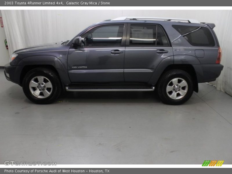 Galactic Gray Mica / Stone 2003 Toyota 4Runner Limited 4x4