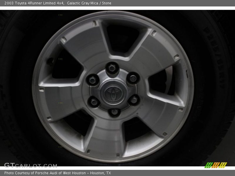 Galactic Gray Mica / Stone 2003 Toyota 4Runner Limited 4x4