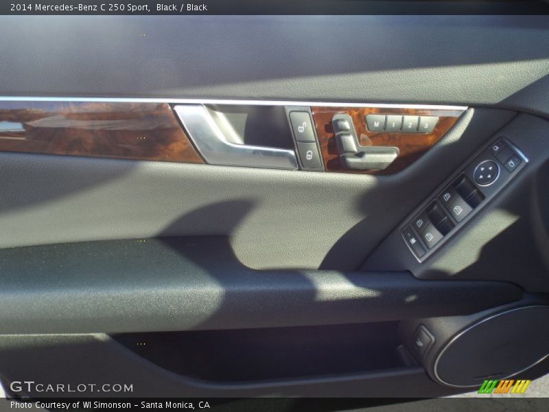Black / Black 2014 Mercedes-Benz C 250 Sport