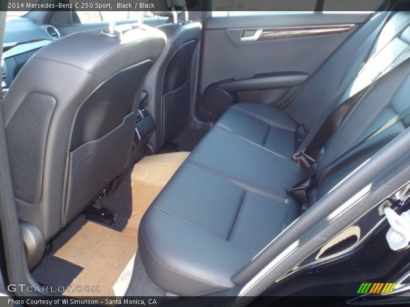 Black / Black 2014 Mercedes-Benz C 250 Sport