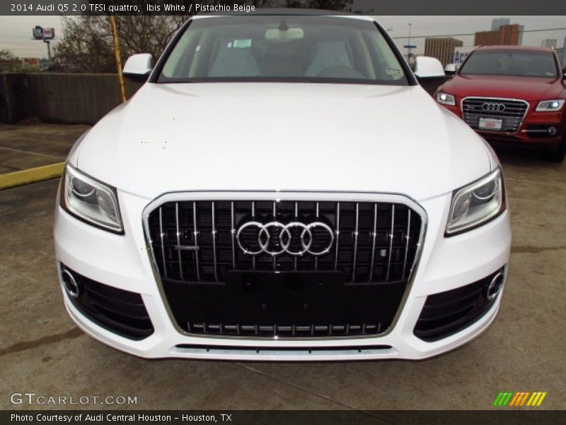 Ibis White / Pistachio Beige 2014 Audi Q5 2.0 TFSI quattro