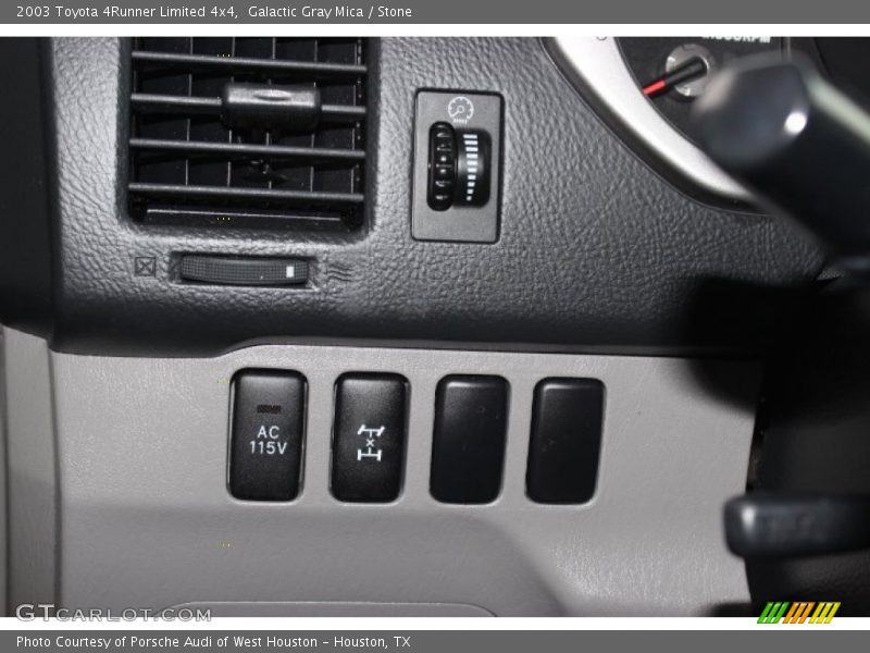 Galactic Gray Mica / Stone 2003 Toyota 4Runner Limited 4x4