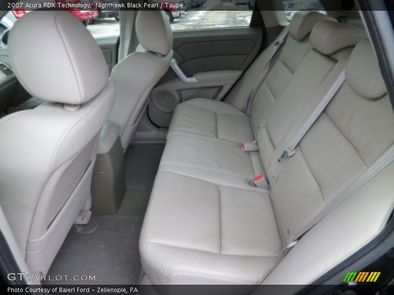 Nighthawk Black Pearl / Taupe 2007 Acura RDX Technology