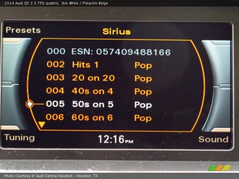 Ibis White / Pistachio Beige 2014 Audi Q5 2.0 TFSI quattro