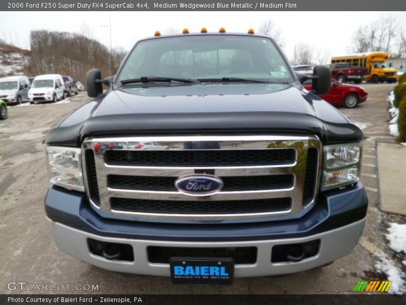 Medium Wedgewood Blue Metallic / Medium Flint 2006 Ford F250 Super Duty FX4 SuperCab 4x4