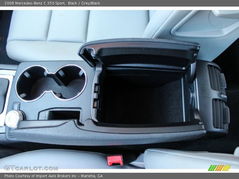 Black / Grey/Black 2008 Mercedes-Benz C 350 Sport