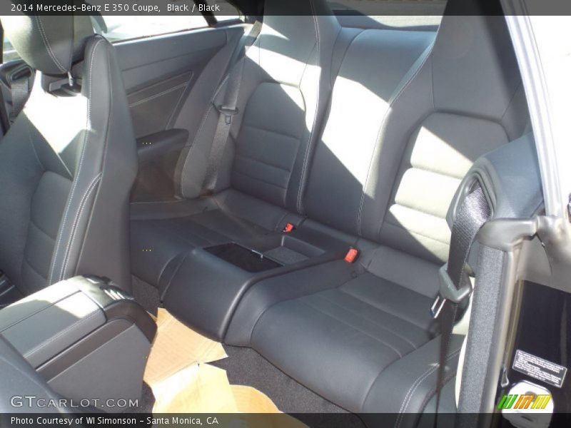 Black / Black 2014 Mercedes-Benz E 350 Coupe