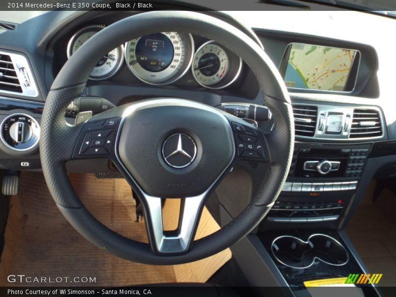 Black / Black 2014 Mercedes-Benz E 350 Coupe