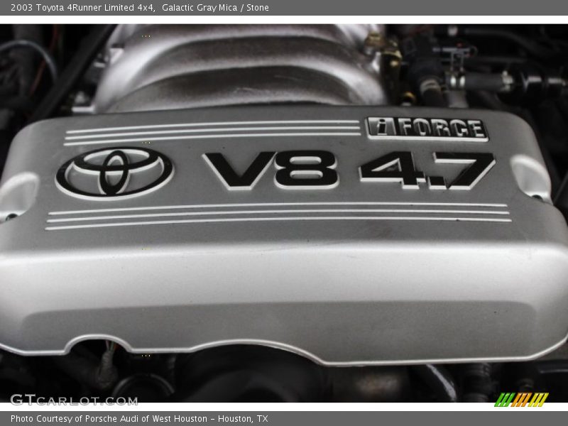 Galactic Gray Mica / Stone 2003 Toyota 4Runner Limited 4x4
