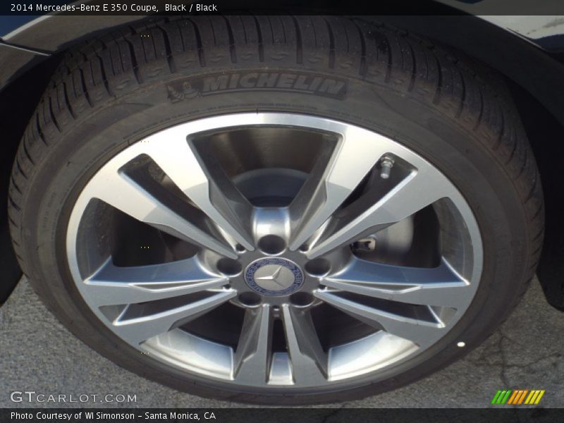 Black / Black 2014 Mercedes-Benz E 350 Coupe