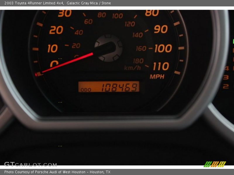 Galactic Gray Mica / Stone 2003 Toyota 4Runner Limited 4x4