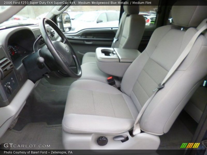 Medium Wedgewood Blue Metallic / Medium Flint 2006 Ford F250 Super Duty FX4 SuperCab 4x4