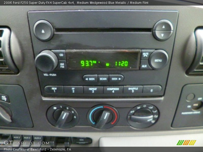 Medium Wedgewood Blue Metallic / Medium Flint 2006 Ford F250 Super Duty FX4 SuperCab 4x4