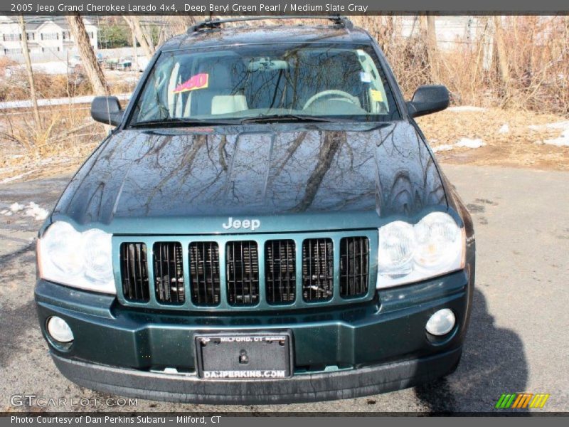 Deep Beryl Green Pearl / Medium Slate Gray 2005 Jeep Grand Cherokee Laredo 4x4