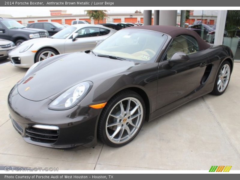 Front 3/4 View of 2014 Boxster 