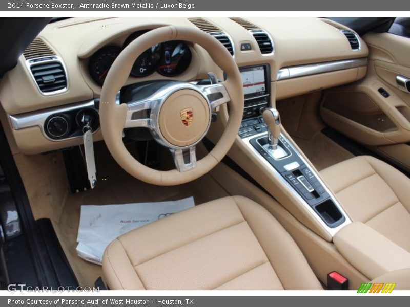 Luxor Beige Interior - 2014 Boxster  