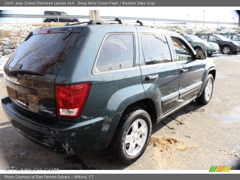Deep Beryl Green Pearl / Medium Slate Gray 2005 Jeep Grand Cherokee Laredo 4x4