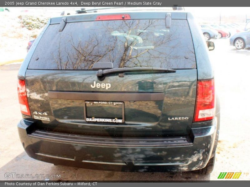 Deep Beryl Green Pearl / Medium Slate Gray 2005 Jeep Grand Cherokee Laredo 4x4