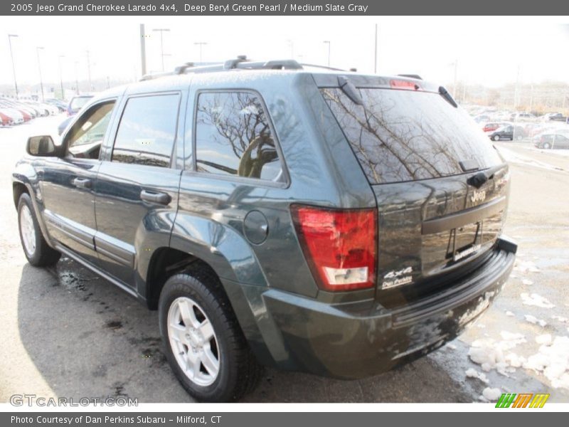 Deep Beryl Green Pearl / Medium Slate Gray 2005 Jeep Grand Cherokee Laredo 4x4