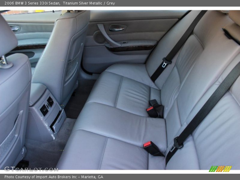 Titanium Silver Metallic / Grey 2006 BMW 3 Series 330i Sedan